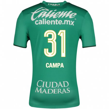 Kandiny Niño Camiseta Marlyn Campa #31 Verde 1ª Equipación 2023/24 La Camisa Chile
