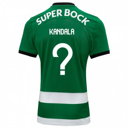 Kandiny Niño Camiseta Adair Kandala #0 Verde 1ª Equipación 2023/24 La Camisa Chile