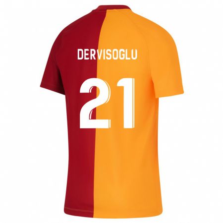 Kandiny Niño Camiseta Halil Dervişoğlu #21 Naranja 1ª Equipación 2023/24 La Camisa Chile