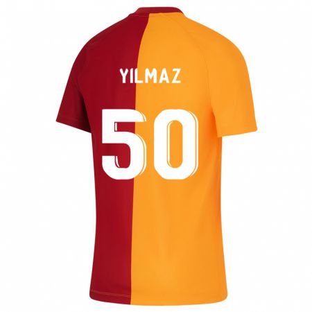 Kandiny Niño Camiseta Jankat Yılmaz #50 Naranja 1ª Equipación 2023/24 La Camisa Chile
