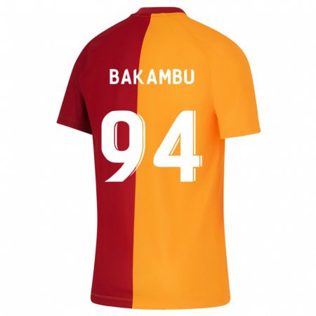 Kandiny Niño Camiseta Cédric Bakambu #94 Naranja 1ª Equipación 2023/24 La Camisa Chile