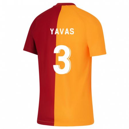 Kandiny Niño Camiseta Arda Yavas #3 Naranja 1ª Equipación 2023/24 La Camisa Chile