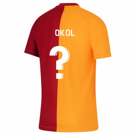 Kandiny Niño Camiseta Umut Okol #0 Naranja 1ª Equipación 2023/24 La Camisa Chile