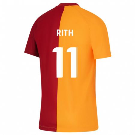 Kandiny Niño Camiseta Monique Rith #11 Naranja 1ª Equipación 2023/24 La Camisa Chile
