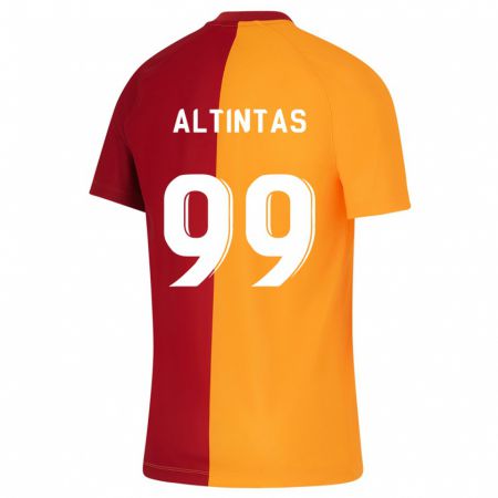 Kandiny Niño Camiseta Benan Altıntaş #99 Naranja 1ª Equipación 2023/24 La Camisa Chile