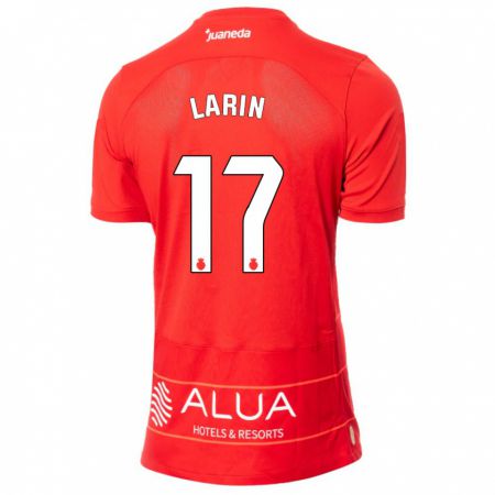 Kandiny Niño Camiseta Cyle Larin #17 Rojo 1ª Equipación 2023/24 La Camisa Chile