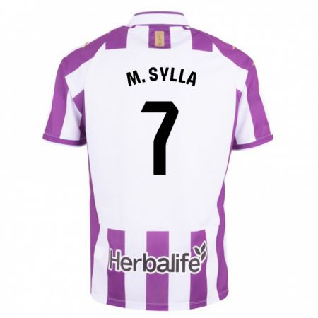 Kandiny Niño Camiseta Mamadou Sylla #7 Morado 1ª Equipación 2023/24 La Camisa Chile