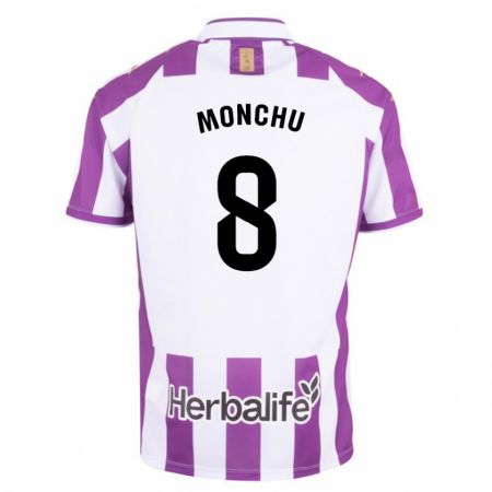 Kandiny Niño Camiseta Monchu #8 Morado 1ª Equipación 2023/24 La Camisa Chile