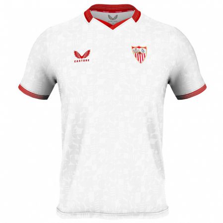 Kandiny Niño Camiseta Suso #7 Blanco 1ª Equipación 2023/24 La Camisa Chile