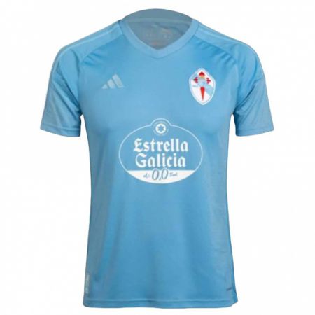 Kandiny Niño Camiseta Víctor San Bartolomé #21 Azul 1ª Equipación 2023/24 La Camisa Chile