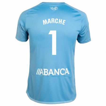 Kandiny Niño Camiseta Agustín Marchesín #1 Azul 1ª Equipación 2023/24 La Camisa Chile