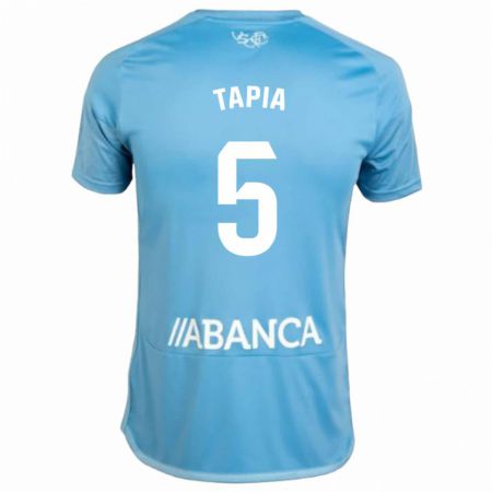 Kandiny Niño Camiseta Renato Tapia #5 Azul 1ª Equipación 2023/24 La Camisa Chile