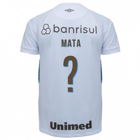 Kandiny Niño Camiseta Da Mata #0 Blanco 2ª Equipación 2023/24 La Camisa Chile