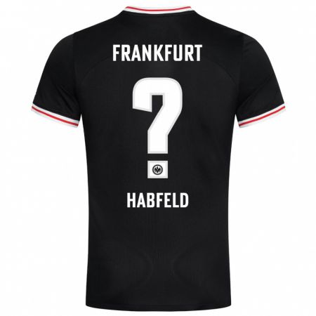 Kandiny Niño Camiseta Josef Haßfeld #0 Negro 2ª Equipación 2023/24 La Camisa Chile