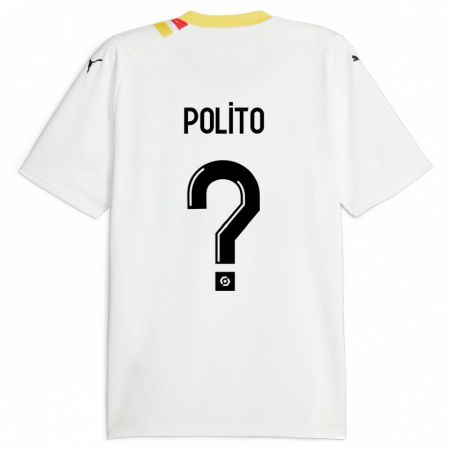 Kandiny Niño Camiseta Carla Polito #0 Negro 2ª Equipación 2023/24 La Camisa Chile