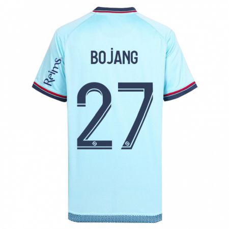 Kandiny Niño Camiseta Adama Bojang #27 Cielo Azul 2ª Equipación 2023/24 La Camisa Chile