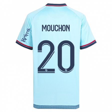 Kandiny Niño Camiseta Noemie Mouchon #20 Cielo Azul 2ª Equipación 2023/24 La Camisa Chile