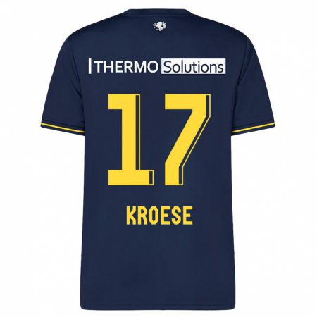 Kandiny Niño Camiseta Fieke Kroese #17 Armada 2ª Equipación 2023/24 La Camisa Chile