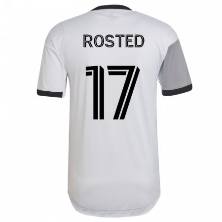 Kandiny Niño Camiseta Sigurd Rosted #17 Blanco 2ª Equipación 2023/24 La Camisa Chile