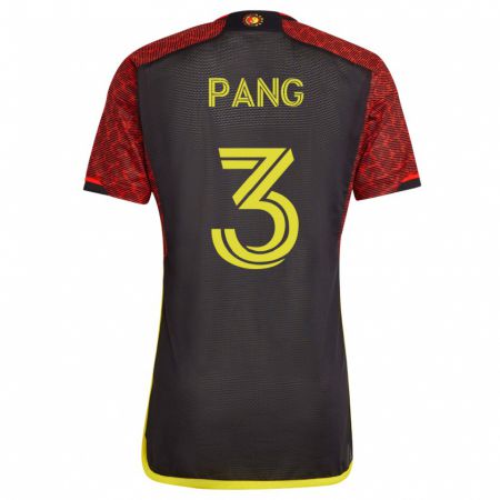 Kandiny Niño Camiseta Kaylene Pang #3 Naranja 2ª Equipación 2023/24 La Camisa Chile