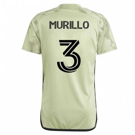 Kandiny Niño Camiseta Jesús Murillo #3 Verde 2ª Equipación 2023/24 La Camisa Chile