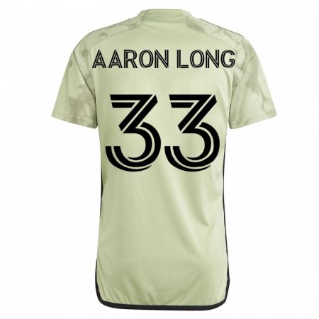 Kandiny Niño Camiseta Aaron Long #33 Verde 2ª Equipación 2023/24 La Camisa Chile