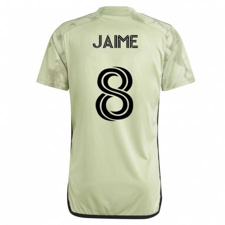 Kandiny Niño Camiseta Christopher Jaime #8 Verde 2ª Equipación 2023/24 La Camisa Chile