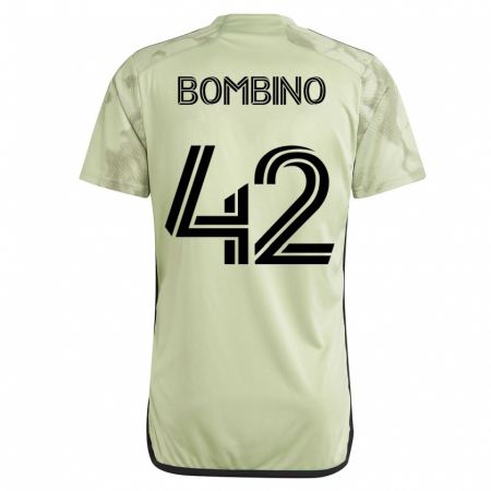 Kandiny Niño Camiseta Luca Bombino #42 Verde 2ª Equipación 2023/24 La Camisa Chile