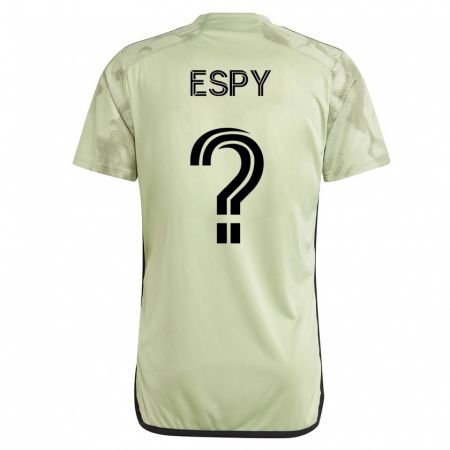 Kandiny Niño Camiseta Tyson Espy #0 Verde 2ª Equipación 2023/24 La Camisa Chile