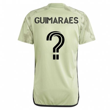 Kandiny Niño Camiseta Pedro Guimaraes #0 Verde 2ª Equipación 2023/24 La Camisa Chile