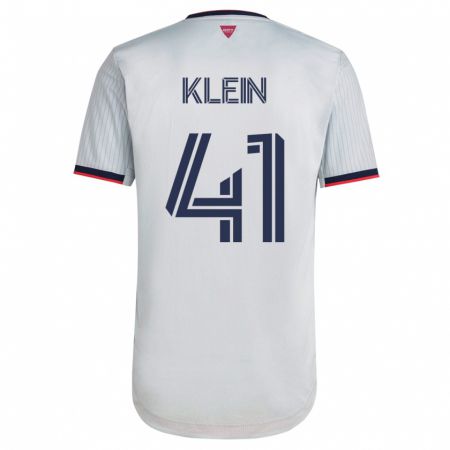 Kandiny Niño Camiseta Johnny Klein #41 Blanco 2ª Equipación 2023/24 La Camisa Chile