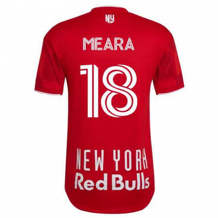Kandiny Niño Camiseta Ryan Meara #18 Beige-Dorado 2ª Equipación 2023/24 La Camisa Chile