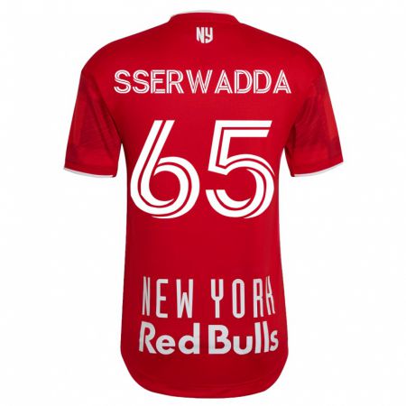 Kandiny Niño Camiseta Steven Sserwadda #65 Beige-Dorado 2ª Equipación 2023/24 La Camisa Chile