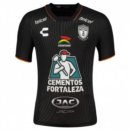 Kandiny Niño Camiseta Stefani Jiménez #33 Negro 2ª Equipación 2023/24 La Camisa Chile