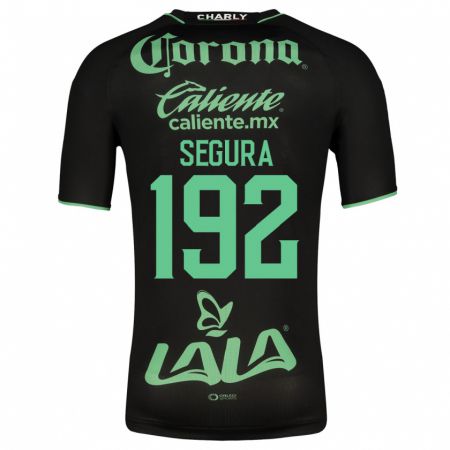 Kandiny Niño Camiseta Gustavo Segura #192 Negro 2ª Equipación 2023/24 La Camisa Chile