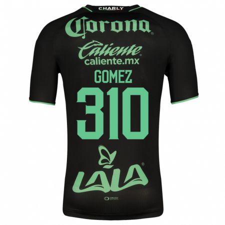 Kandiny Niño Camiseta Luis Gómez #310 Negro 2ª Equipación 2023/24 La Camisa Chile