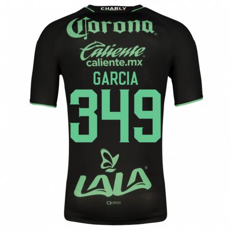 Kandiny Niño Camiseta Diego García #349 Negro 2ª Equipación 2023/24 La Camisa Chile