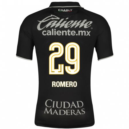 Kandiny Niño Camiseta Lucas Romero #29 Negro 2ª Equipación 2023/24 La Camisa Chile