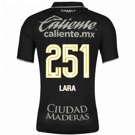 Kandiny Niño Camiseta Tristán Lara #251 Negro 2ª Equipación 2023/24 La Camisa Chile