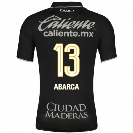 Kandiny Niño Camiseta Vidalia Abarca #13 Negro 2ª Equipación 2023/24 La Camisa Chile