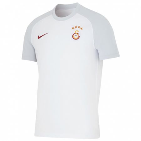 Kandiny Niño Camiseta Kazımcan Karataş #88 Blanco 2ª Equipación 2023/24 La Camisa Chile