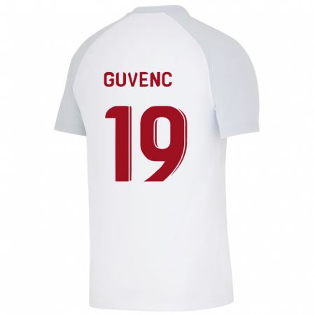 Kandiny Niño Camiseta Günay Güvenç #19 Blanco 2ª Equipación 2023/24 La Camisa Chile