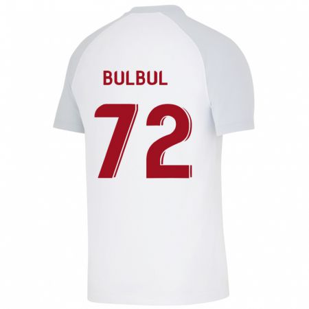 Kandiny Niño Camiseta Ali Turap Bülbül #72 Blanco 2ª Equipación 2023/24 La Camisa Chile