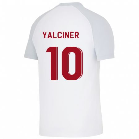 Kandiny Niño Camiseta İsmigül Yalçıner #10 Blanco 2ª Equipación 2023/24 La Camisa Chile