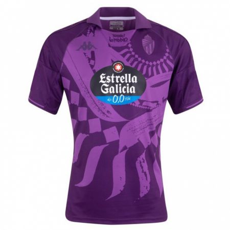 Kandiny Niño Camiseta Santi González #0 Violeta 2ª Equipación 2023/24 La Camisa Chile