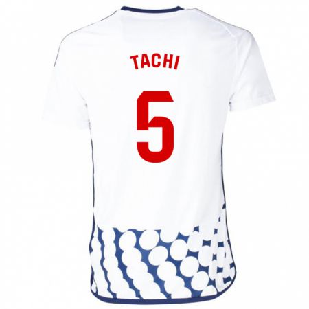 Kandiny Niño Camiseta Tachi #5 Blanco 2ª Equipación 2023/24 La Camisa Chile