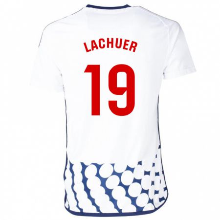 Kandiny Niño Camiseta Mathis Lachuer #19 Blanco 2ª Equipación 2023/24 La Camisa Chile