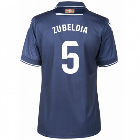 Kandiny Niño Camiseta Igor Zubeldia #5 Armada 2ª Equipación 2023/24 La Camisa Chile