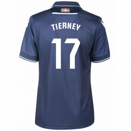Kandiny Niño Camiseta Kieran Tierney #17 Armada 2ª Equipación 2023/24 La Camisa Chile
