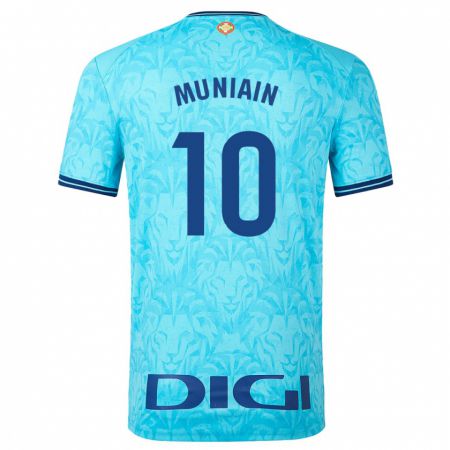 Kandiny Niño Camiseta Iker Muniain #10 Cielo Azul 2ª Equipación 2023/24 La Camisa Chile